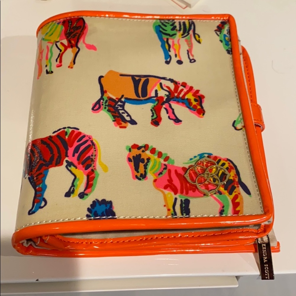 Zebra travel small jewelry case